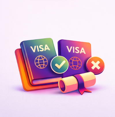 Обычная виза